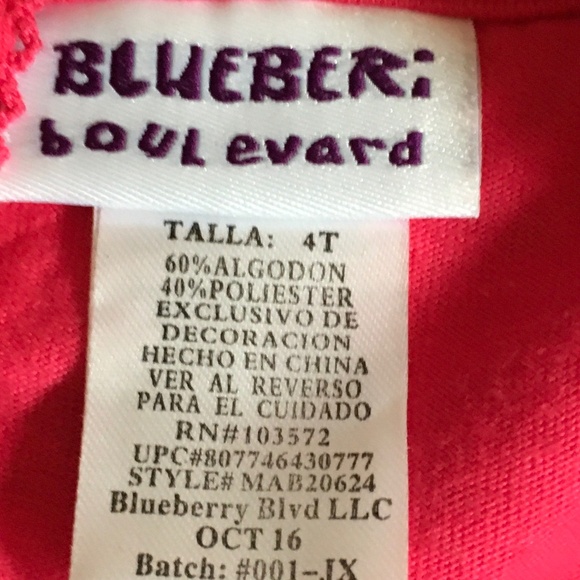 Blueberries Boulevard 2 pieces Shrug &  Dress Set Toddler Girl size 4T. - Picture 13 of 14